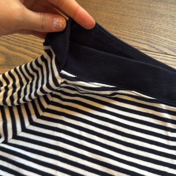 Chaps Striped Top - Picture 7 of 8